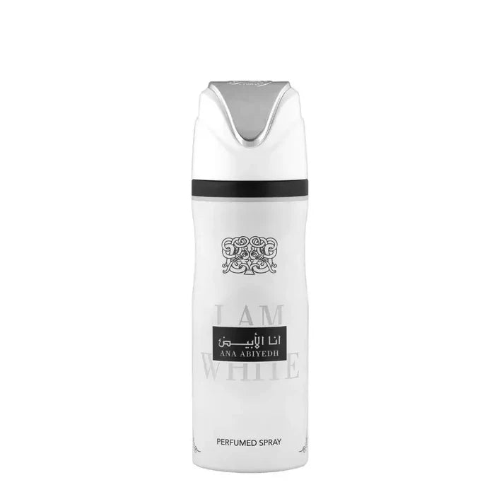 Ana Abiyedh (I am White) 200ml Deodorant Body Spray Lattafa