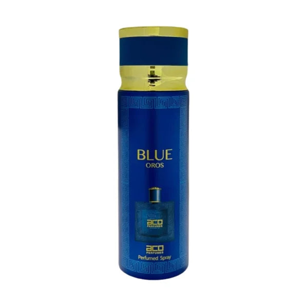 Blue Oros Perfumed Spray 200ml Body Spray by ACO Perfumes