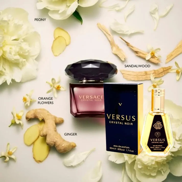 Versus Crystal Noir Eau De Parfum 50ml Fragrance World