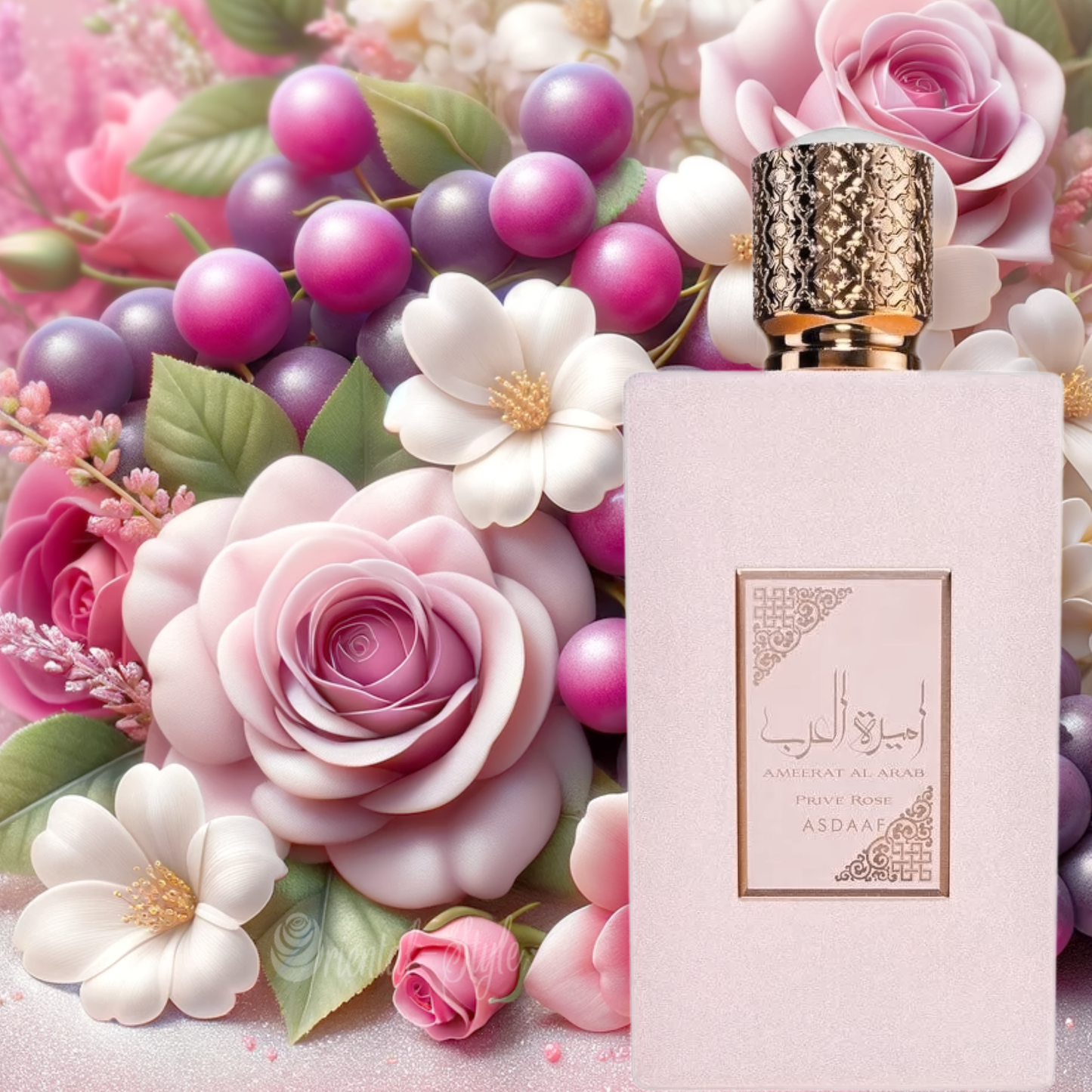 PERFUME AMEERAT AL ARAB PRIVE ROSE ASDAAF - PRINCESS OF ARABIA 100ML