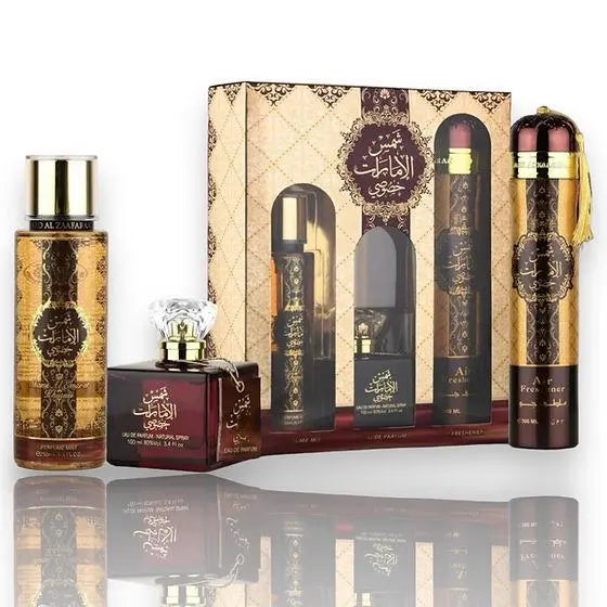 Shams Al Emarat Khususi 3 Piece Gift Set Collection Ard Al Zaafaran