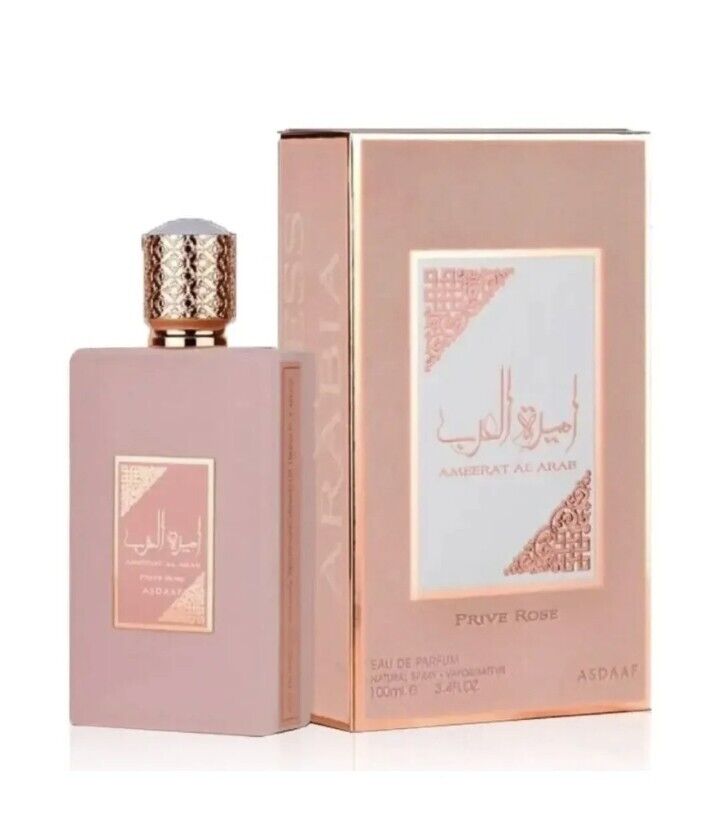 PERFUME AMEERAT AL ARAB PRIVE ROSE ASDAAF - PRINCESS OF ARABIA 100ML
