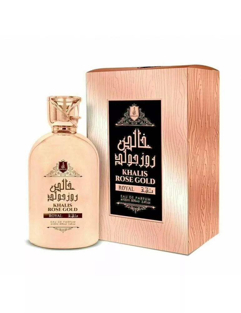 Rose Gold Royal EDP Perfume 100 ML By Khalis