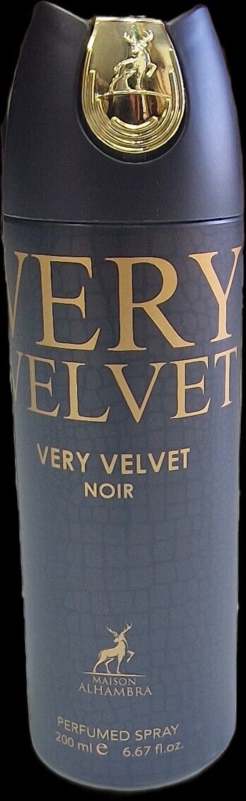 Very Velvet Noir Body Spray Maison Alhambra Deodorant Dubai UAE 200ml