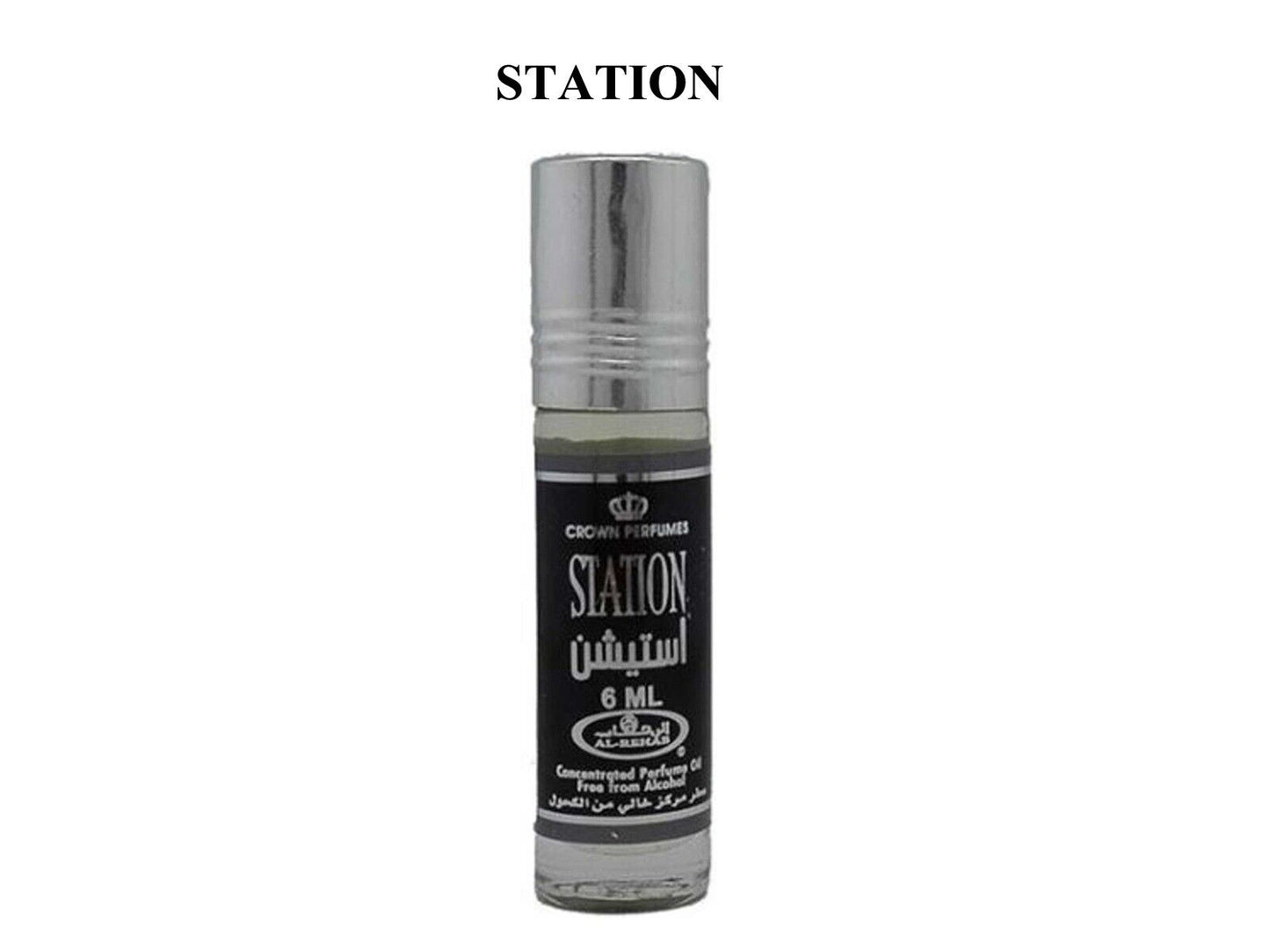 Station Roll-on Attar by Al-Rehab 6ml ( Premium Perfume/ Fragrance Oil) halal