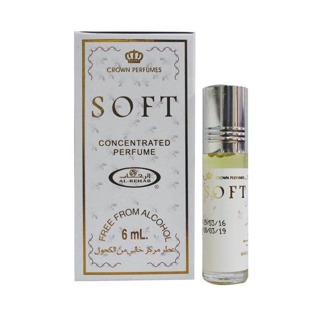 Al Rehab Soft Concentrated Perfume Roll on Crown Perfume 6ml halal