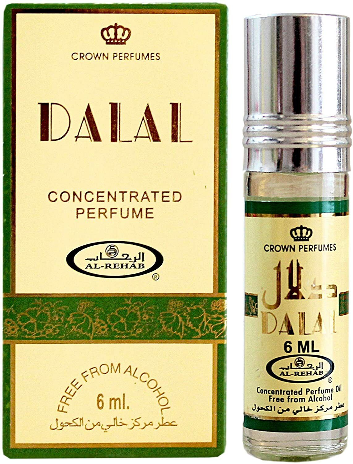 Al Rehab Dalal Perfume 6ml Roll on, Alcohol free Attar 100% Original from UAE halal