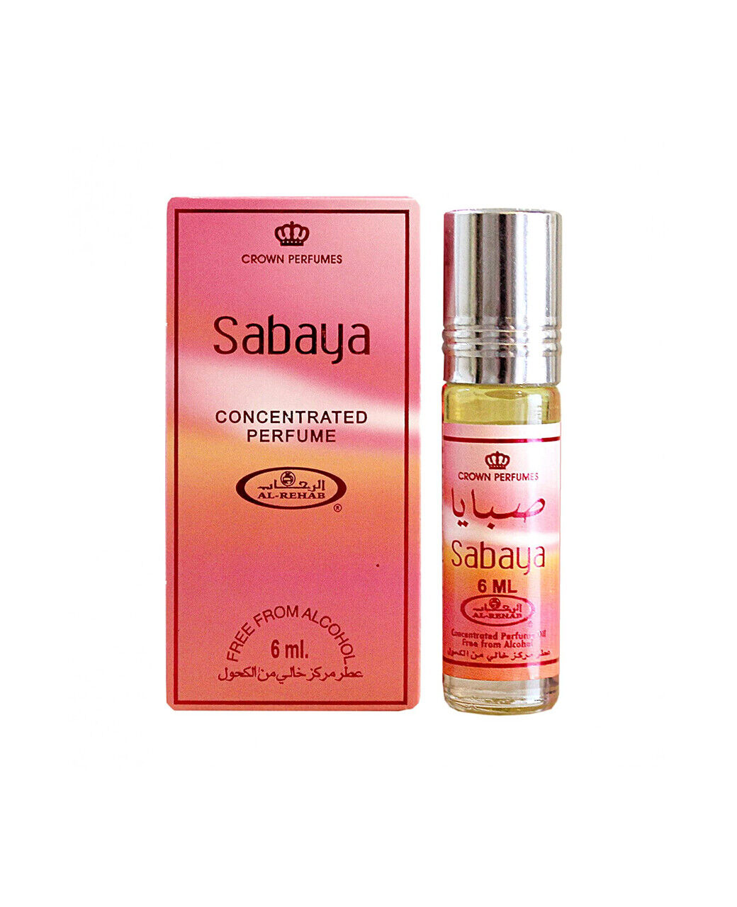 Sabaya 6ml Roll On Perfume Oil By Al Rehab Unisex Arabic Arabian Fragrance Roses halal