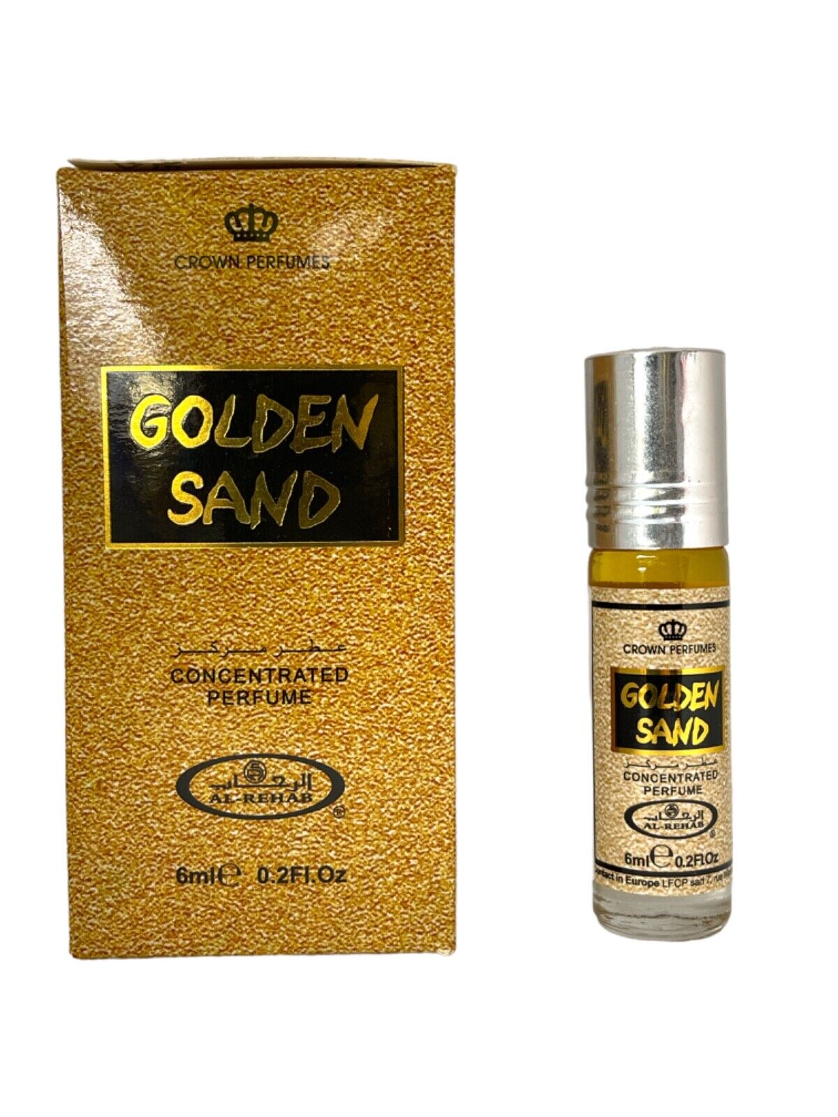 Al Rehab Concentrated Perfume Oil Golden Sand by Al Rehab halal