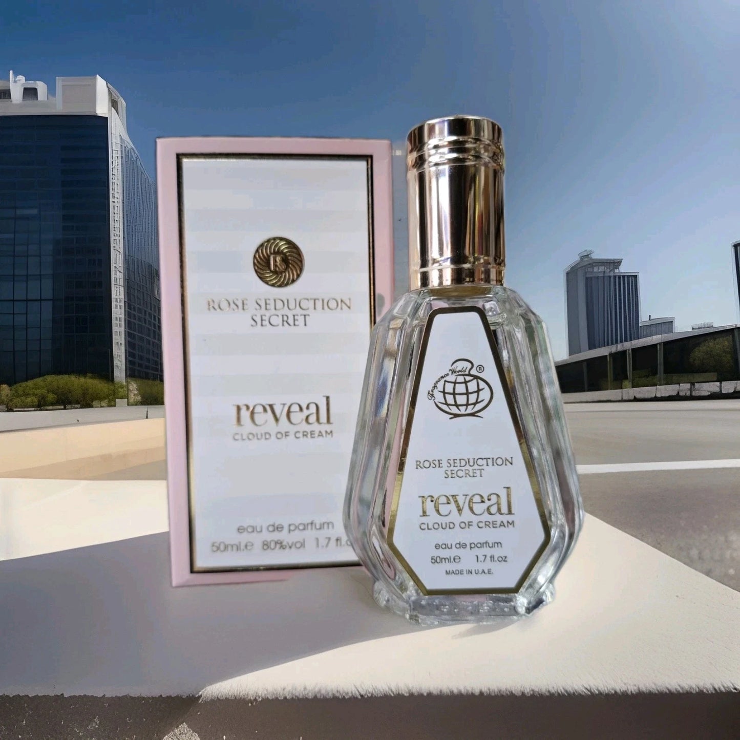 Rose Seduction Secret Reveal Cloud of Cream 50ml by Fragrance World