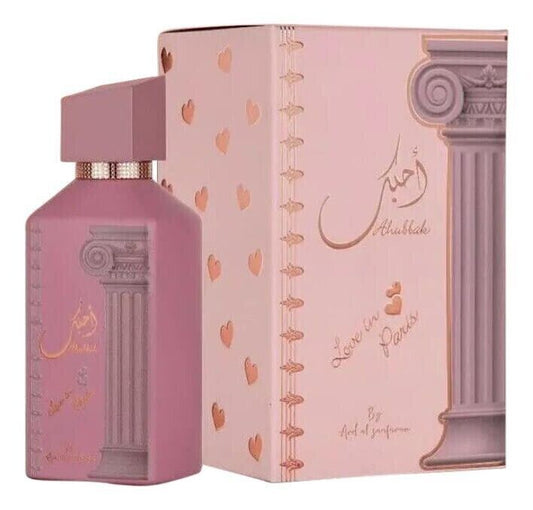 Ahubbak Love In Paris Dubai Long Lasting EDP Spray 100 ML By Ard Al Zaafaran