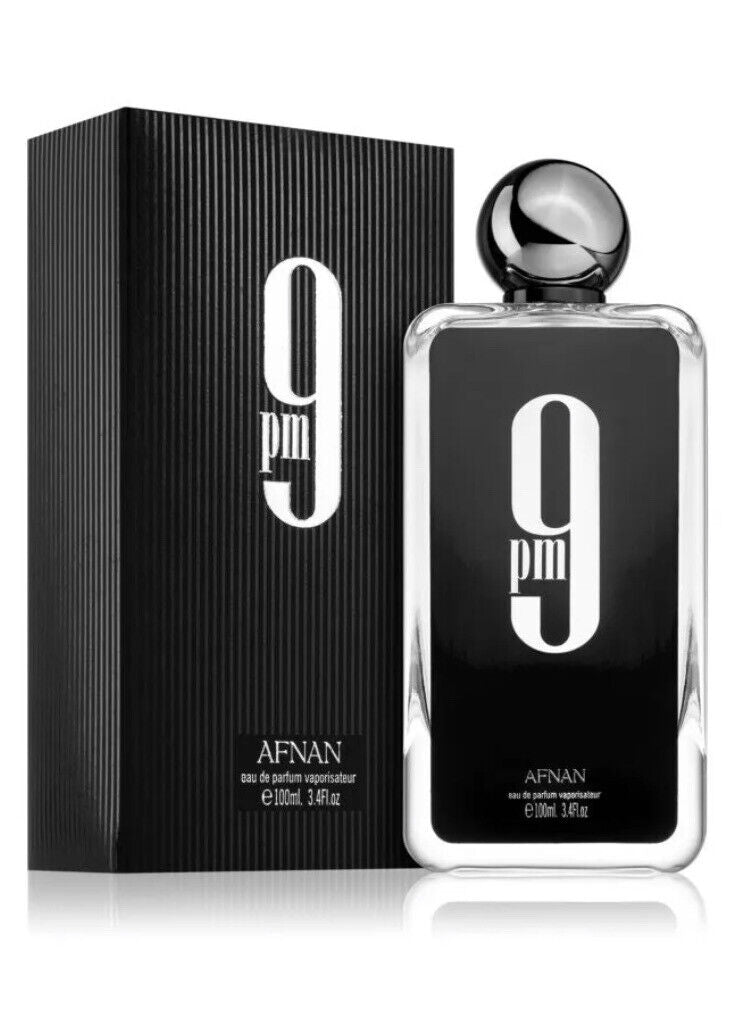 AFNAN 9 PM long lasting Eau de Perfume (100ml) for men women halal fragrance