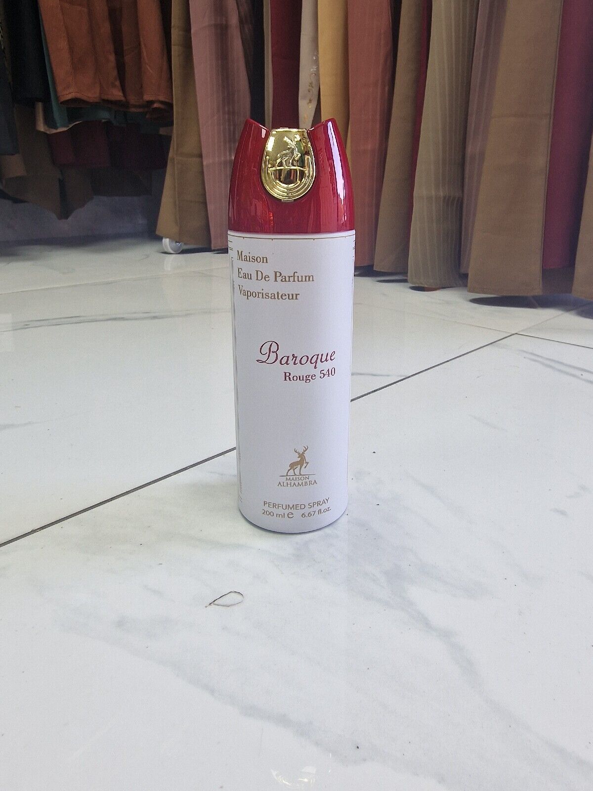 Baroque Rouge White Body Spray Maison Alhambra Deodorant Dubai UAE 200ml