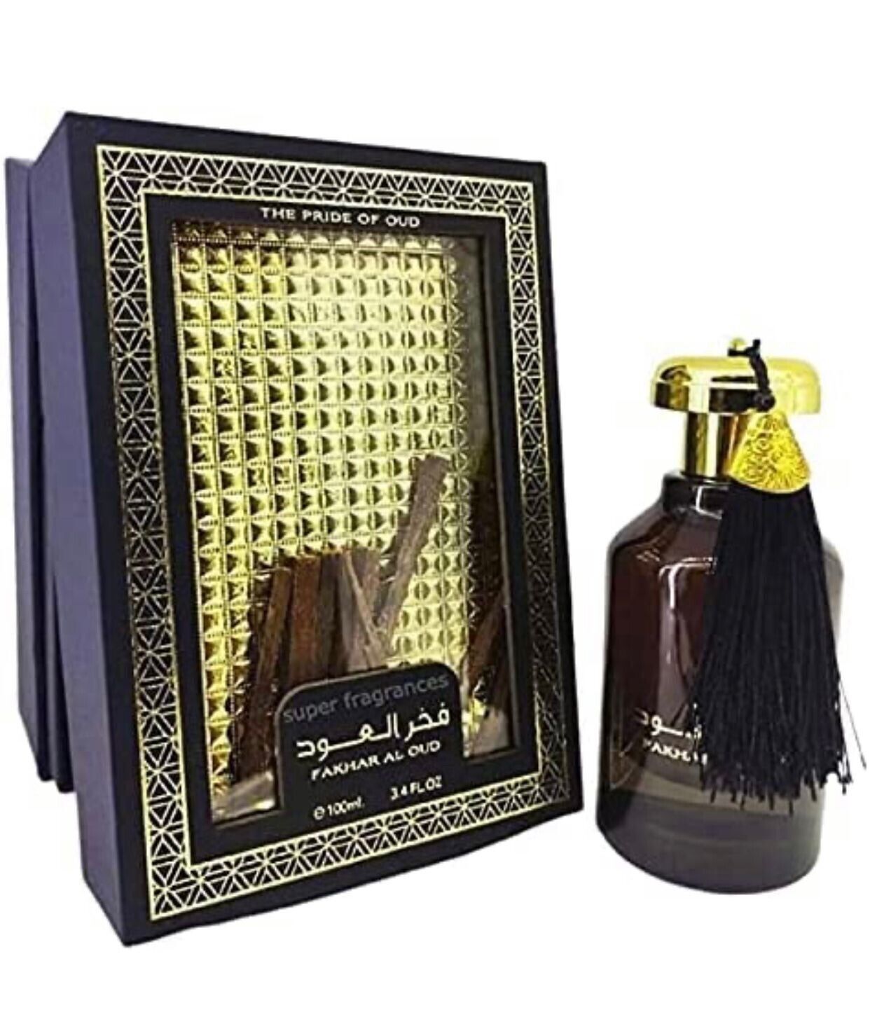 Fakhar-al oud 100ml unisex EDP oriental long lasting quality fragrance halal