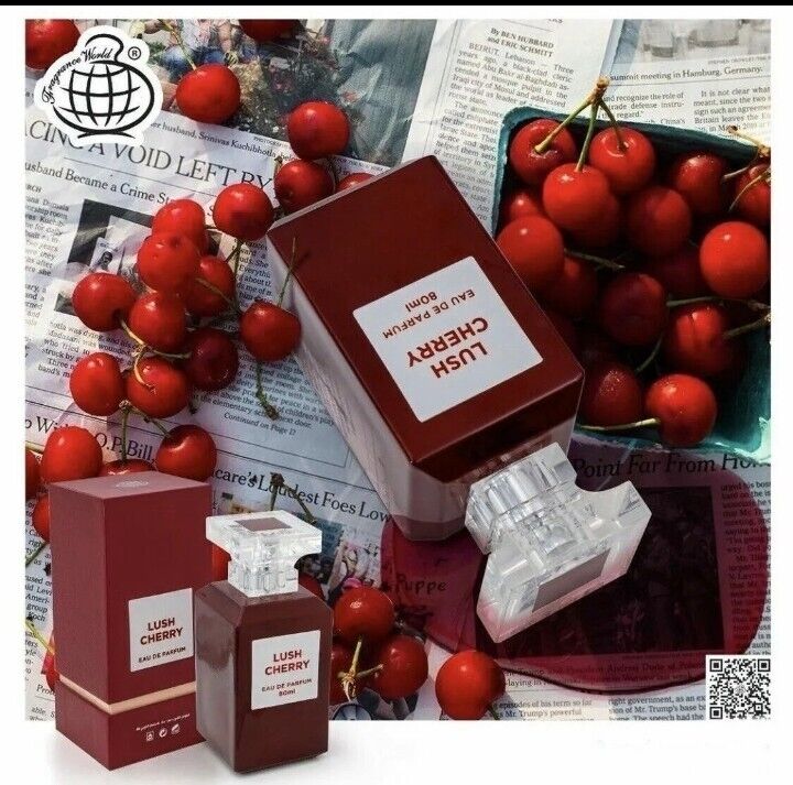 Lush Cherry Perfume EDP 80ml by fragrance World Unisex