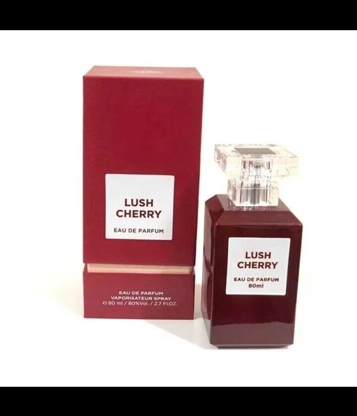 Lush Cherry Perfume EDP 80ml by fragrance World Unisex