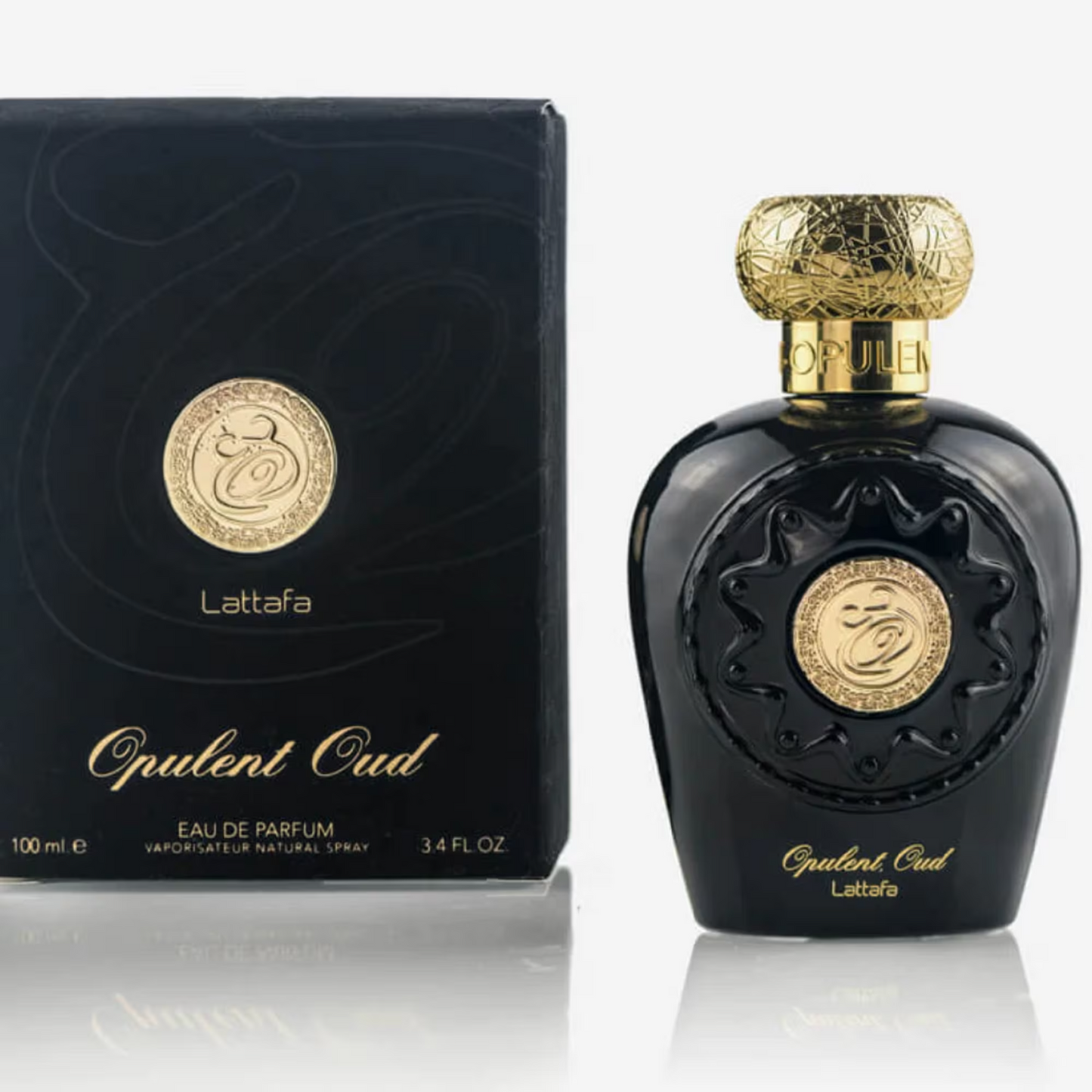 Opulent Oud by Lattafa Eau De Parfum Unisex Perfume Spray Scented Gift 100ml halal