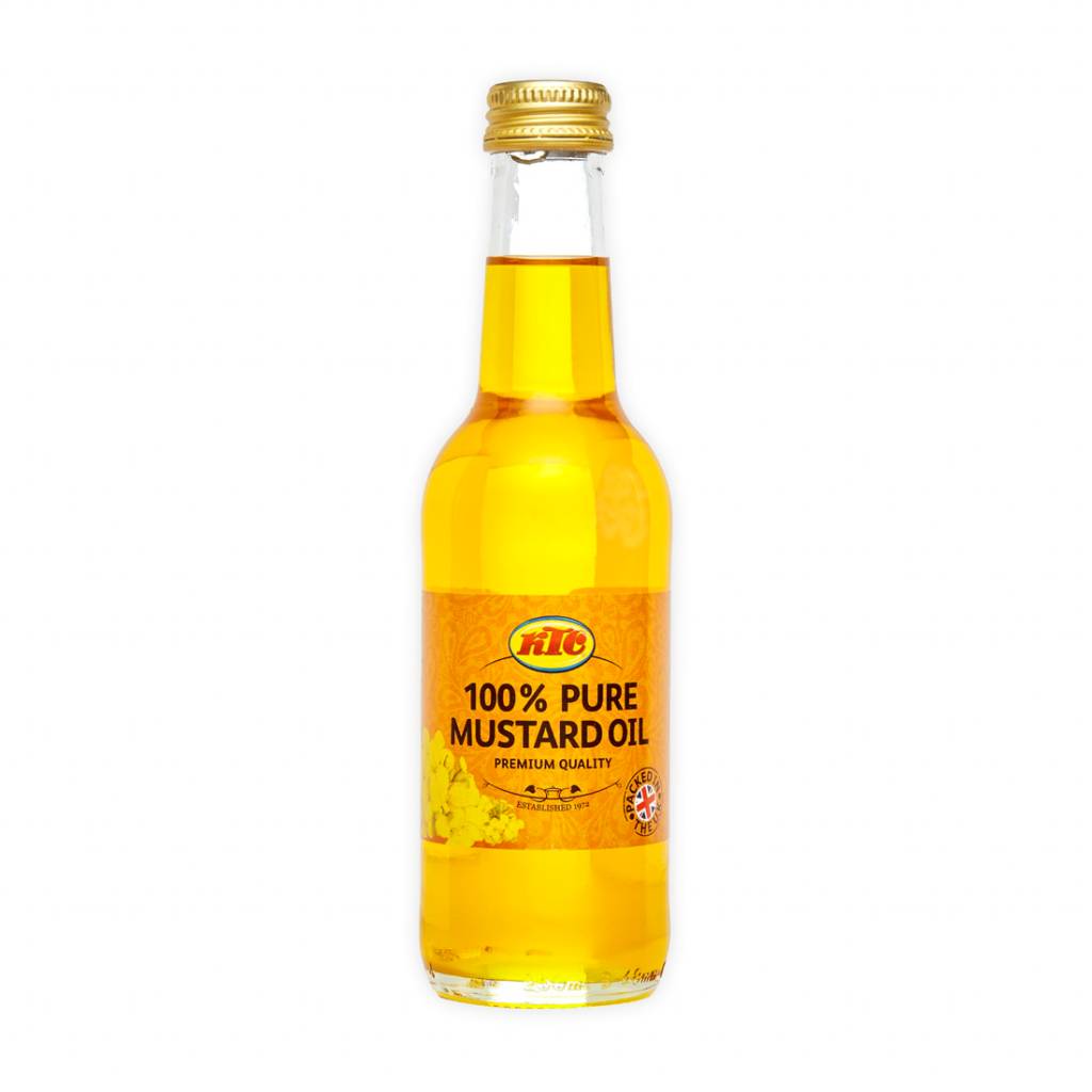 KTC Pure mustard oil KTC - Mustard Oil for Skin and Hair Care (250ml)