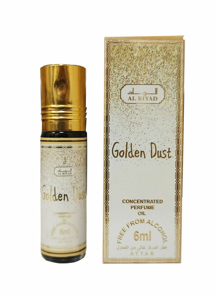 Khalis Perfume Oil Golden Dust Concentrated roll on 6ml