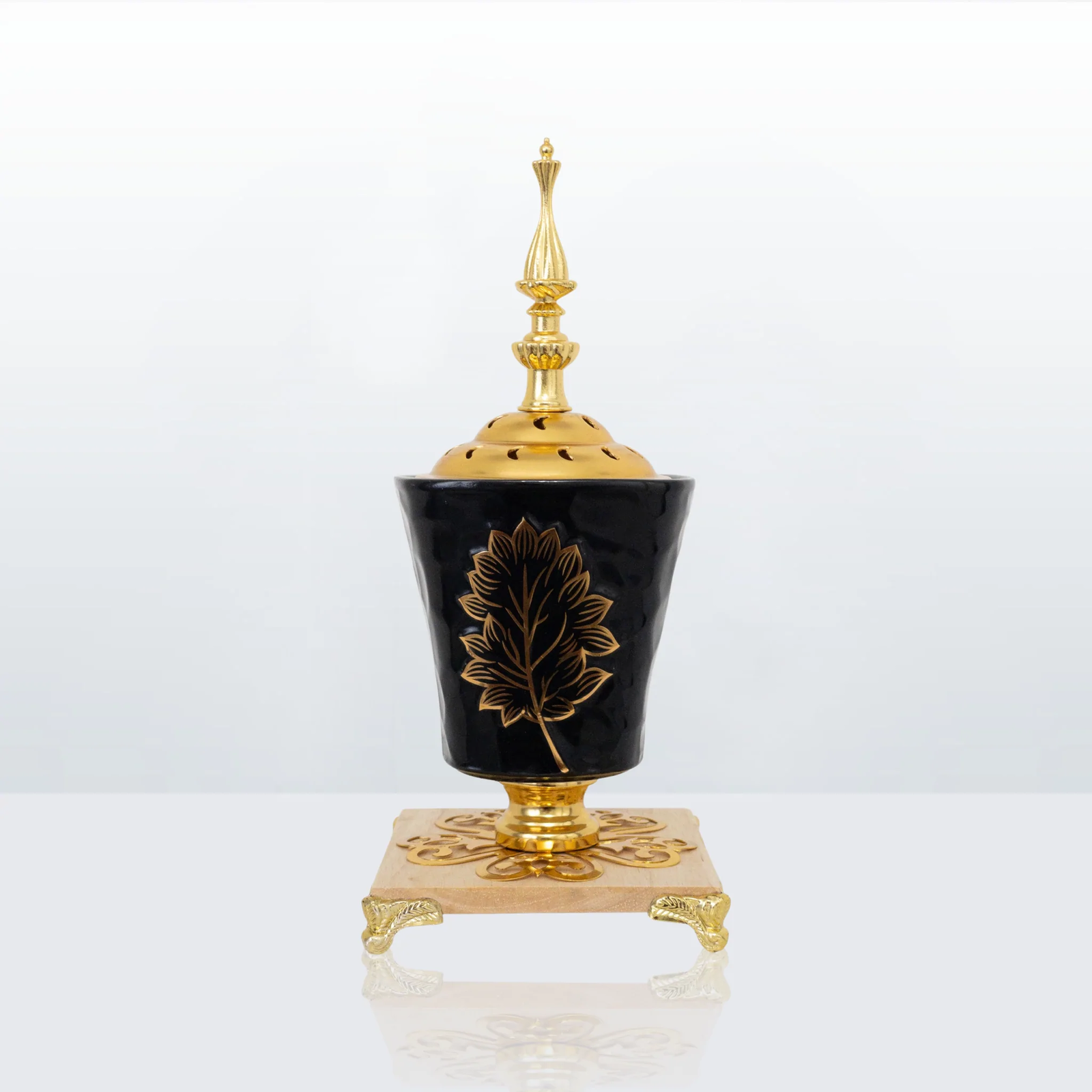 Vintage Bakhoor Incense Burner black Arabic Mabkhara Traditional D vintage-bakhoor-incense-burner-black-arabic-mabkhara-traditional-d