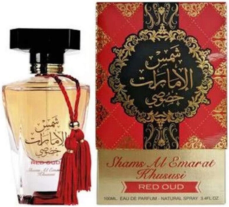 Ard Al Zaafaran Perfumes Shams Al Emarat Khususi Red Oud Eau de Parfum 100ml by Ard Al Zaafaran Perfume Spray