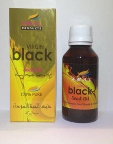 Black Seed Oil 100%Pure Virgin Organic Cold Pressed Nigella Sativa Energy Boost