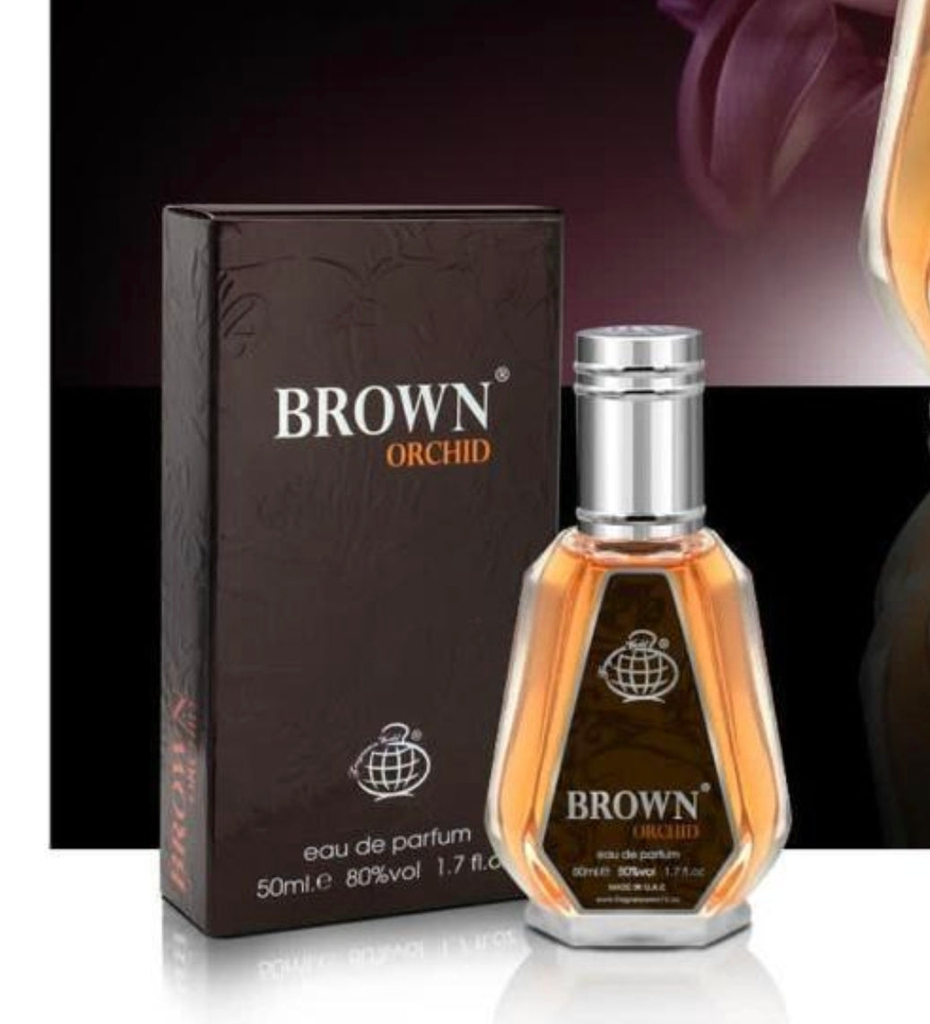 Brown Orchid Eau De Parfum 50ml For Man & Woman by Fragrance World