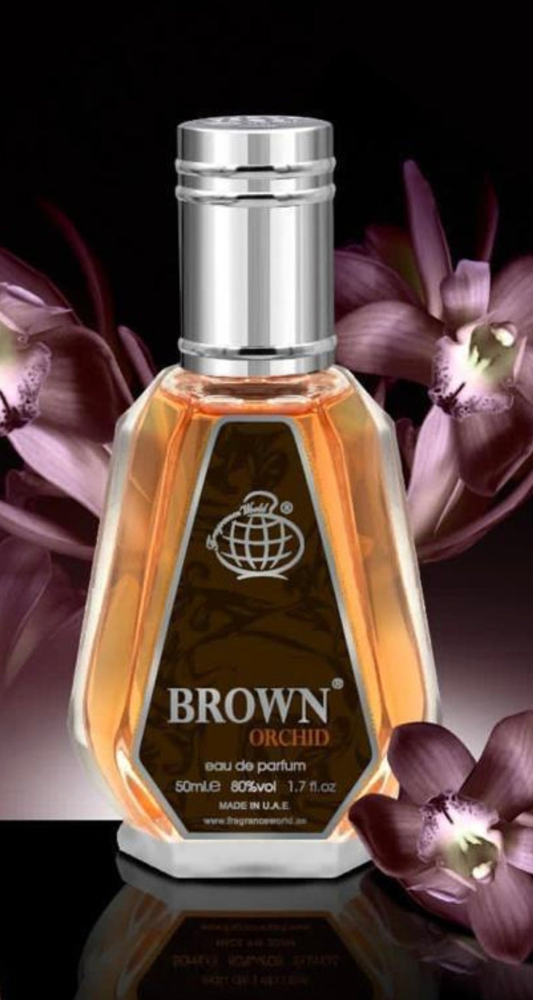 Brown Orchid Eau De Parfum 50ml For Man & Woman by Fragrance World