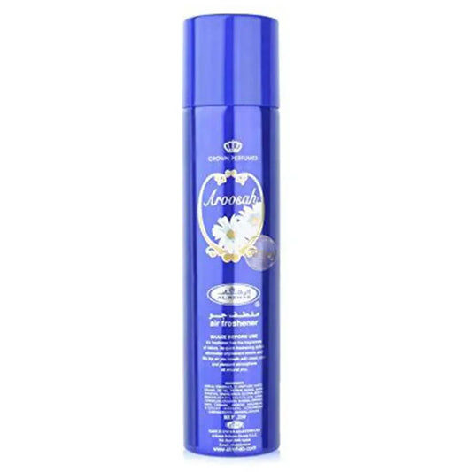 Aroosah Air Freshener spray Room Spray Al Rehab Scent Perfume Halal UAE 300ml