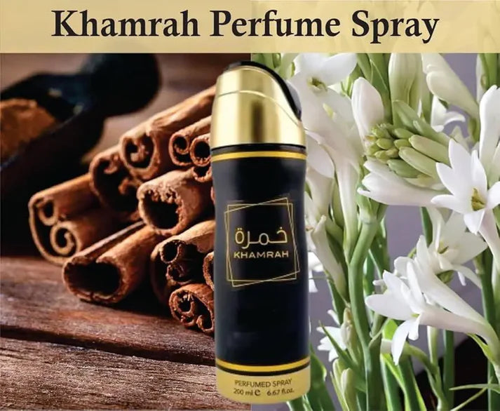 Khamrah 200ml Deodorant Body Spray Lattafa