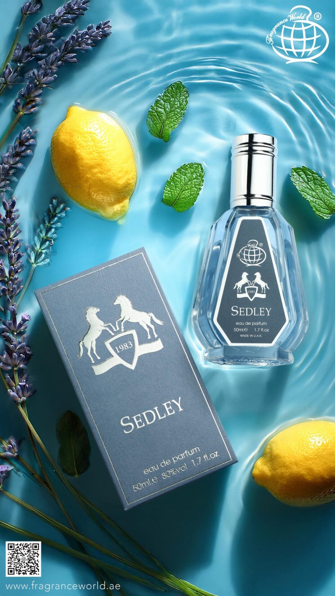 Sedley 50ml EDP perfume by Fragrance World