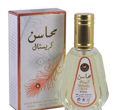 Mahasin Crystal Eau de Parfum 50ml Ard Al Zaafaran Perfumes