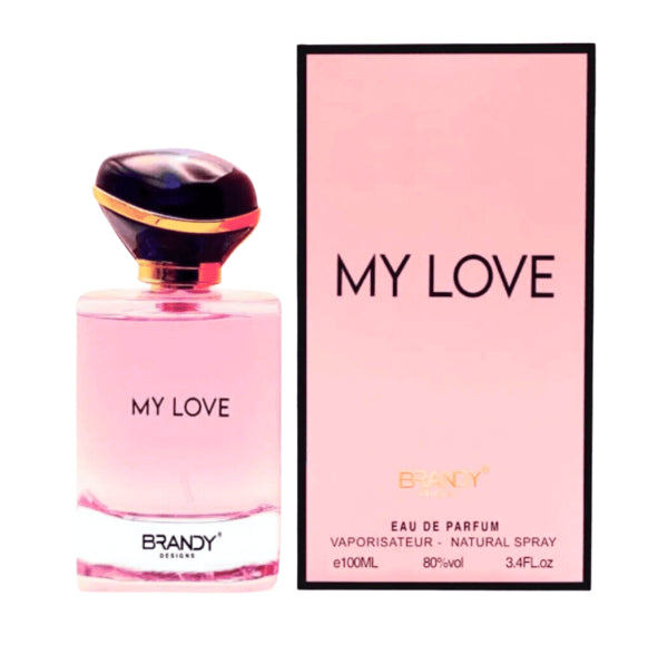 My Love Eau De Parfum 100ml by Brandy Design