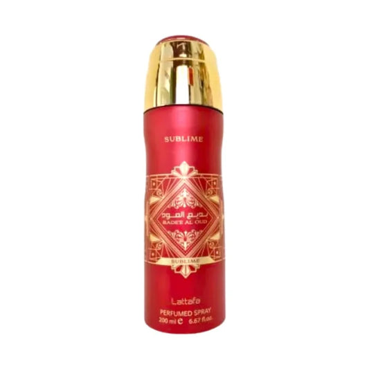 Badee al Oud Sublime Perfume Body Spray 200ml by Lattafa