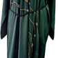 Green Abaya with Gold Embellishments