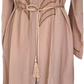 Beige Abaya with Gold Embellishments