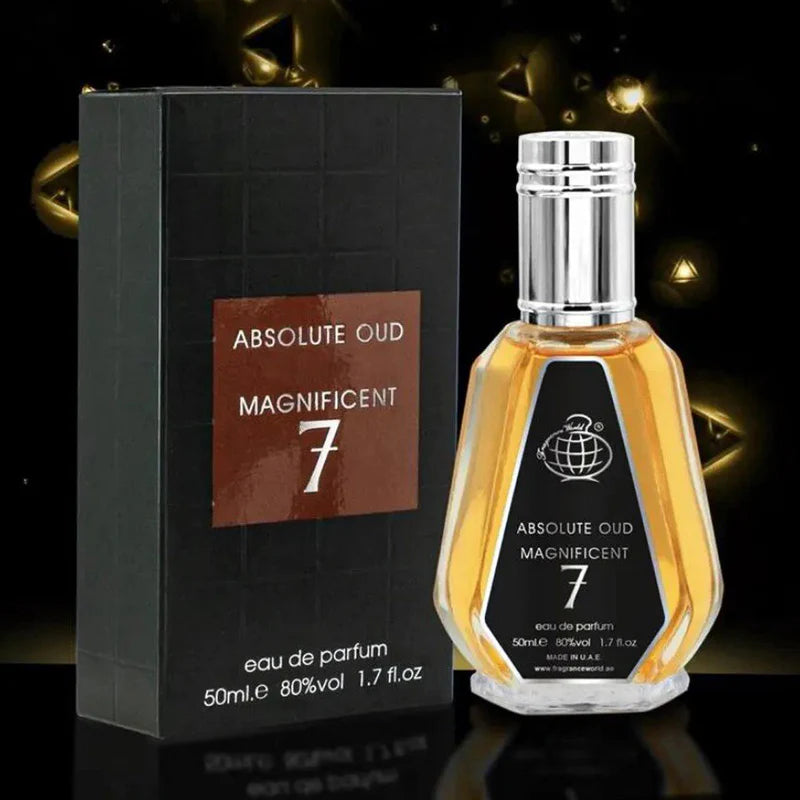 ABSOLUTE OUD MAGNIFICENT 7 EAU DE PARFUM 50ML FRAGRANCE WORLD