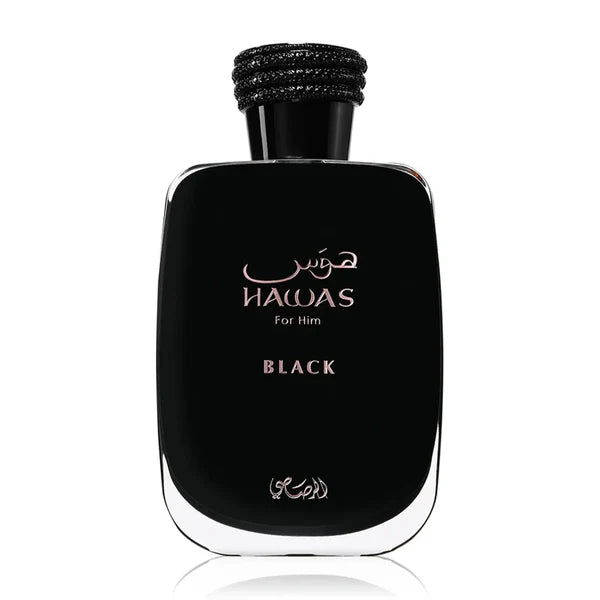 Hawas Black For Him Perfume 100ml EDP Rasasi