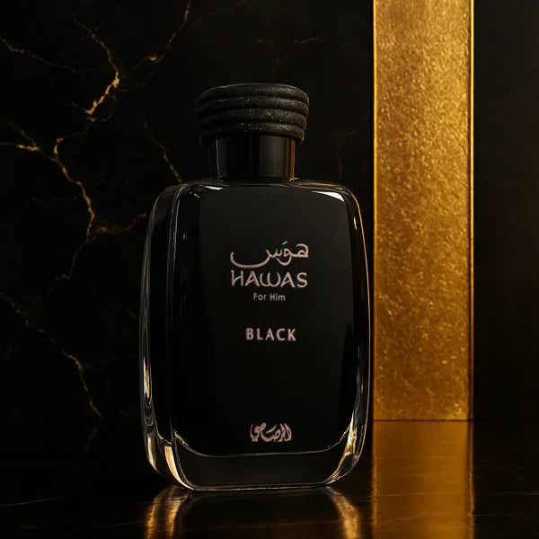 Hawas Black For Him Perfume 100ml EDP Rasasi