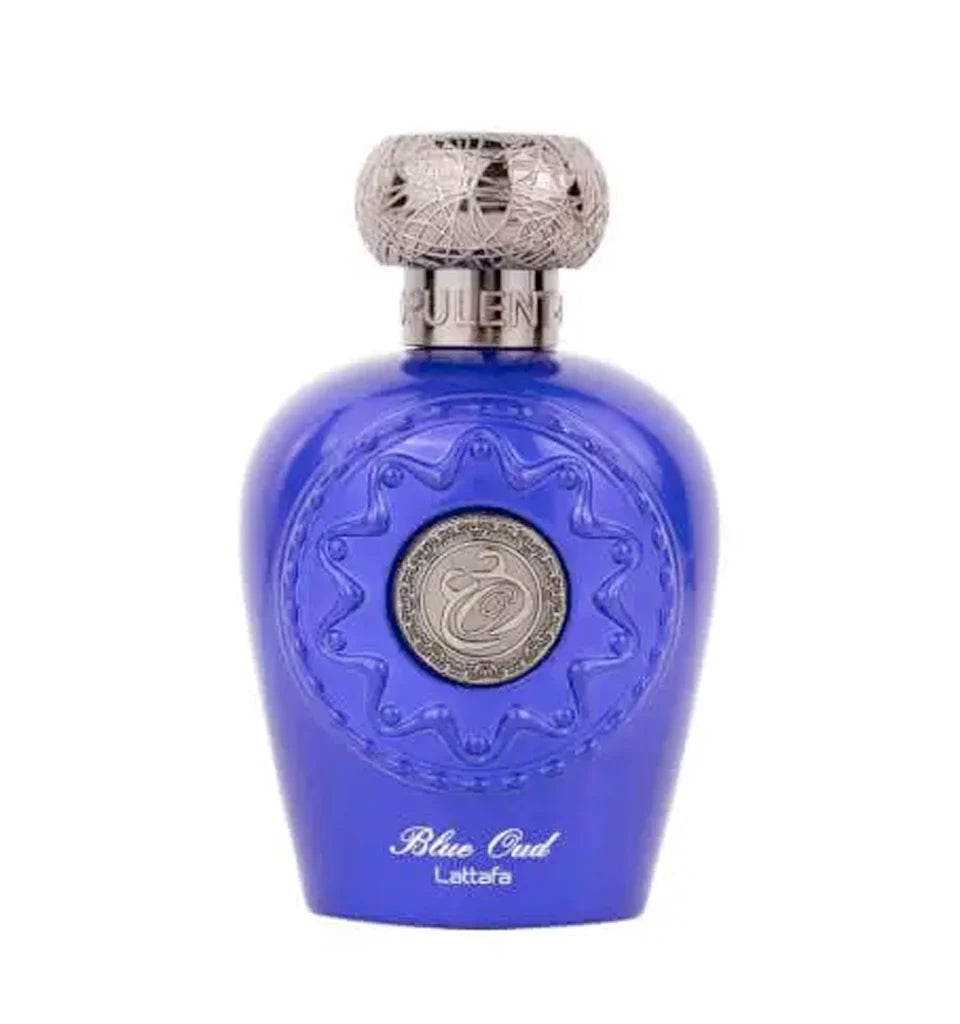 Opulent Blue Oud By Lattafa Eau de Parfum 100ml Unisex Perfume Scent Spray Gift halal