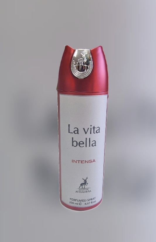 La Vita Bella Body Spray Maison Alhambra Deodorant Dubai UAE 200ml