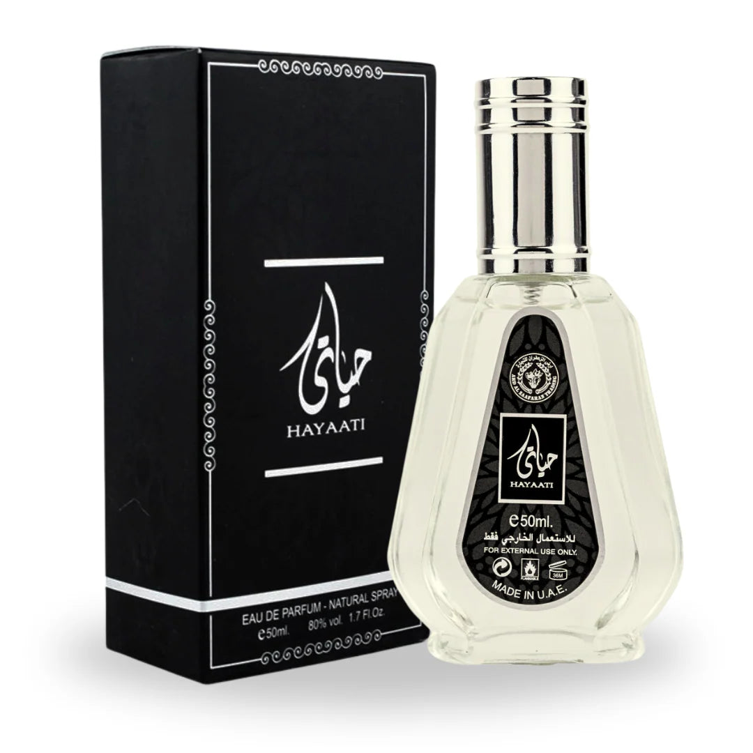 Hayaati Eau De Parfum 50ml by Ard Al Zaafaran