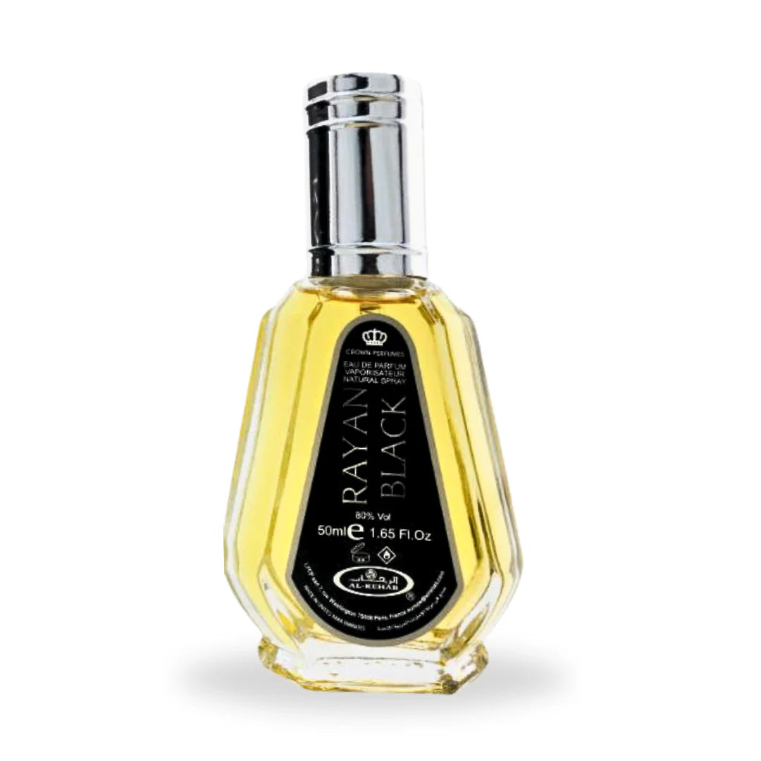 Rayyan Black 50ml EDP Al Rehab Perfume Spray