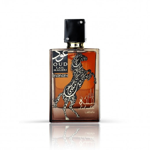 Oud Lail Maleki Eau De Perfume By Lattafa 100 ml Oriental Aroma Flower Woody uae