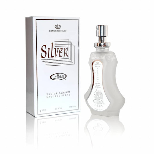 Al Rehab Silver Eau de Parfum 35ml Vaporisateur/Spray halal dubai