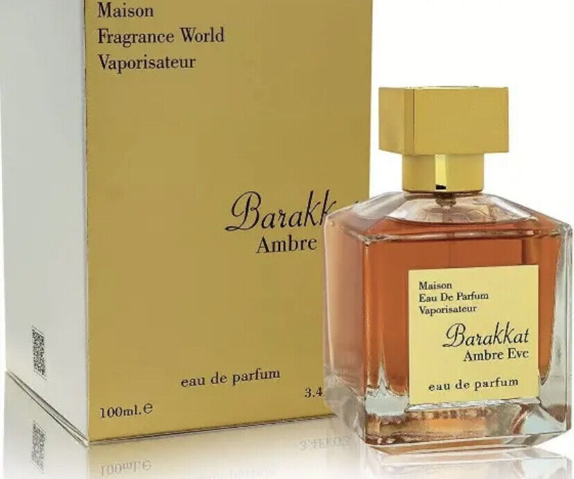 Barakkat Rouge 540 Ambre Eau de parfum EDP Fragrance World 100ml halal dubai