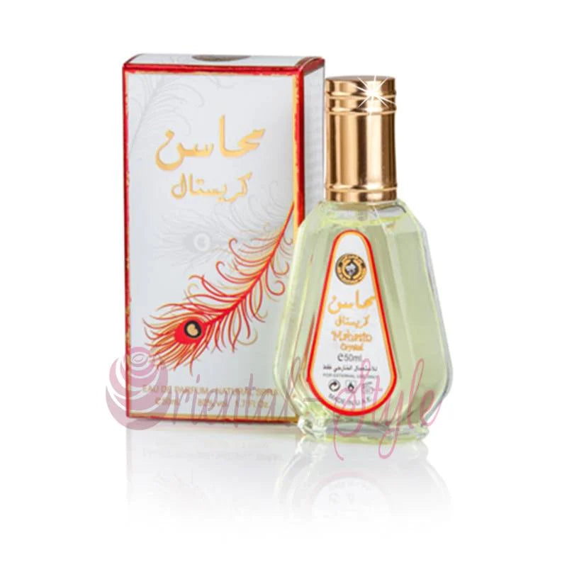 Mahasin Crystal Eau de Parfum 50ml Ard Al Zaafaran Perfumes