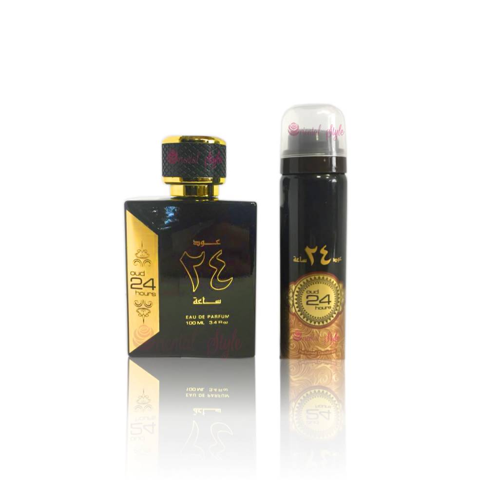 Ard Al Zaafaran Perfumes Perfume Oud 24 Hours Eau de Parfum 100ml Perfume Spray + 75ml Deodorant