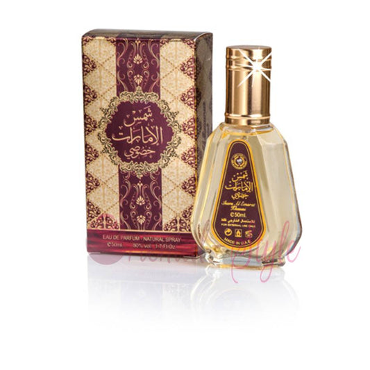 Ard Al Zaafaran Perfumes Shams Al Emarat Khususi Eau de Parfum 50ml by Al Rehab Vaporisateur/Spray