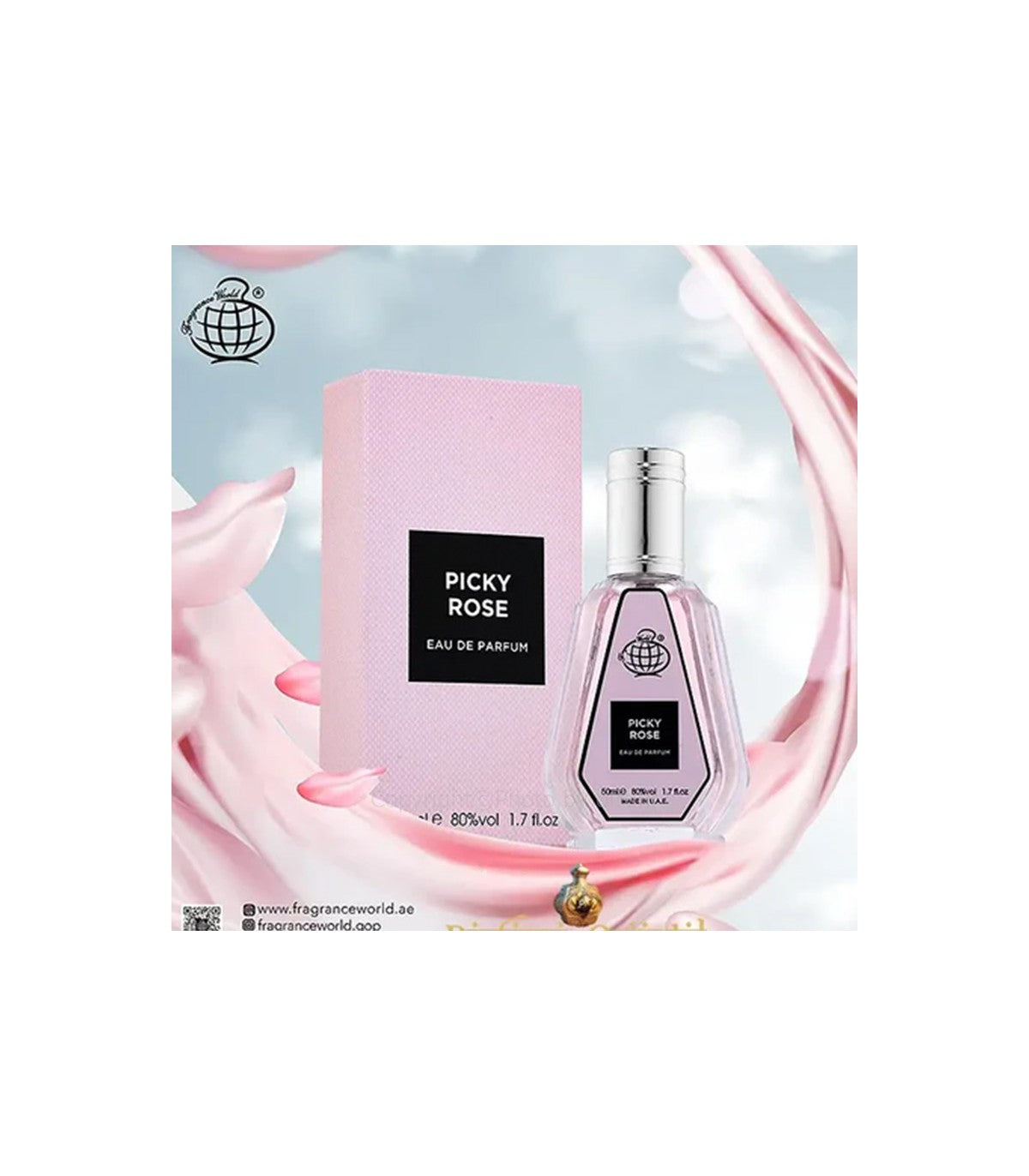 Picky Rose Eau De Parfum 50ml By Fragrance World